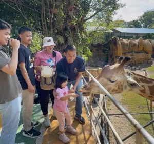 Pilihan Favorit Liburan Keluarga,  40 Ribu Orang Kunjungi Kebun Binatang Surabaya