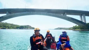 SAR Gabungan Cari Pria Lompat ke Laut dari Jembatan Barelang Batam