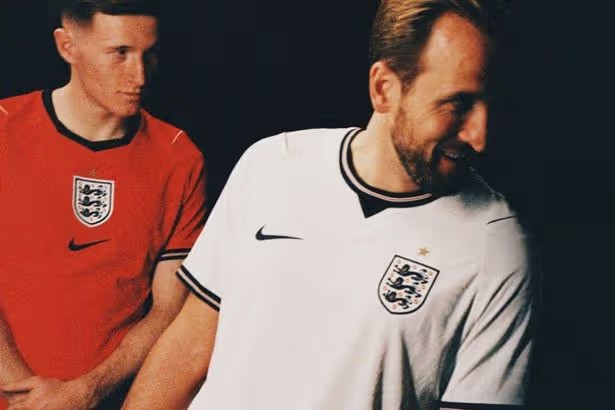 Jersey Inggris di Piala Dunia 2026 Dirilis: Putih Klasik dan Warna Merah Tradisional