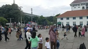 Pengelola: Kunjungan ke Kota Tua Jakarta Tembus Puluhan Ribu selama Libur Lebaran