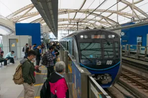 Selama Dua Hari Lebaran Penumpang MRT Jakarta Tembus 135 Ribu