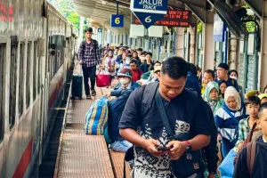 PT KAI: Sebanyak 52 Ribu Orang Tiba di Jakarta dengan Kereta Api pada Kamis