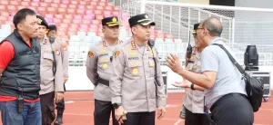 1.300 Personel Gabungan Jaga Laga Indonesia Vs Saint Kitts and Nevis, Suporter Bawa "Flare" Akan Ditindak