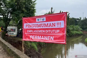 Dinas LH DKI Tutup Permanen Titik Sampah di TPU Tanah Kusir