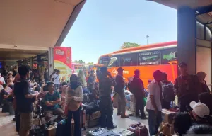H+5 Lebaran 2026, Kedatangan Penumpang di Terminal Kalideres Capai 1.750 Orang