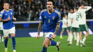 Italia Jaga Asa ke Lolos Piala Dunia, Tumbangkan Irlandia Utara 2-0