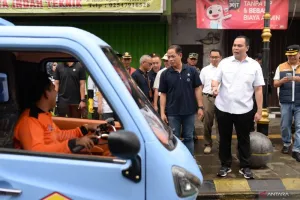 Menteri LH Hanif Faisol Ajak Warga Serang Tingkatkan Pilah Sampah