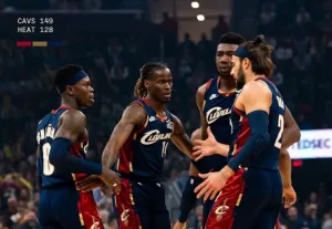 Serangan Cleveland Cavaliers Bungkam Miami Heat 149-128