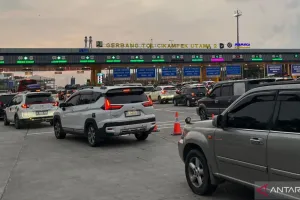 H+7 Lebaran, Volume Kendaraan di GT Cikatama ke Jakarta Menurun 