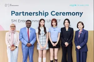 SM Entertainment dan UNICEF Bekerja Sama Bantu Anak-anak di Indonesia
