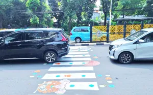 Zebra Cross di Tebet sebagai Hak Dasar Pejalan Kaki