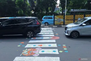 Dinas Bina Marga DKI Jelaskan Alasan Teknis Zebra Cross di Tebet Baru Dipasang