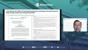 Kemenkes Terbitkan Edaran Kewaspadaan Campak bagi Nakes