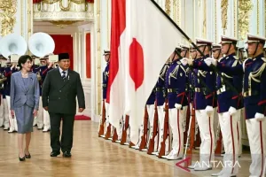Presiden Prabowo Bertemu PM Jepang Takaichi di Istana Akasaka