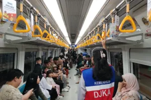 Lebaran Makin Ramai, LRT Sumsel Jadi Andalan 283 Ribu Penumpang