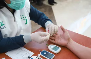 Pasca Lebaran, Sekretariat DPRD DKI Jakarta Gelar Cek Kesehatan Gratis Bagi Pegawai