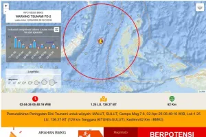 Gempa Kuat M7,6 di Sulut, Satu Orang Meninggal Dunia