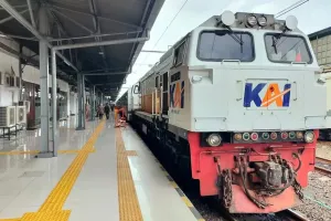 Banjir Grobogan Mengganggu Perjalanan Kereta Api