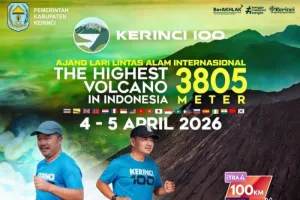 Lomba lari Kerinci100 diikuti 835 peserta dari 20 negara