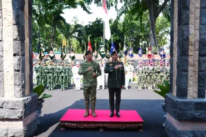 Pererat Kemitraan Strategis, Panglima TNI Terima Kunjungan Panglima Angkatan Tentera Malaysia
