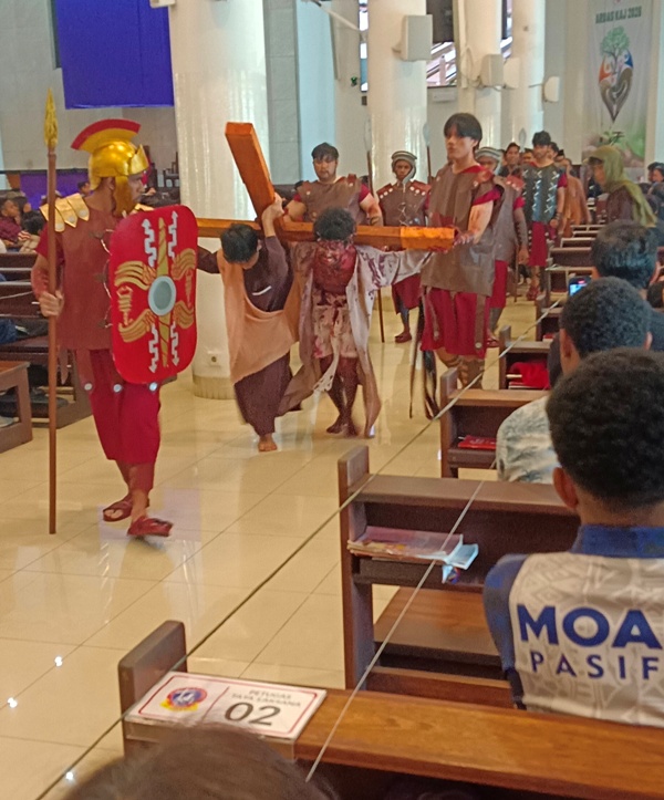 Prosesi Jalan Salib Jumat AgungMagelang Bisa Jadi Daya Tarik Turistik