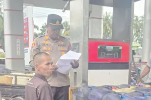 Respons Cepat Laporan Warga, Kapolres Pasaman Barat Sidak Dugaan Mafia Bio Solar di SPBU Sariak