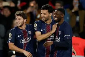 Dua Gol Dembele Bawa PSG Menang Jelang Laga Krusial Lawan Liverpool