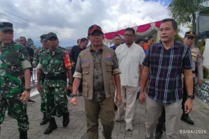 Kepala BNPB Letjen Suharyanto Kunjungi Gereja Katolik Rumengkor-Minahasa Terdampak Gempa M7,6