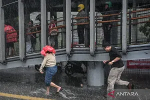 BMKG: Hujan Diprakirakan Guyur Wilayah DKI Jakarta pada Minggu Siang