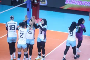 Final Four Proliga 2026: Servis Ace  Mematikan Megawati Kunci Kemenangan Dramatis Jakarta Pertamina Enduro atas Popsivo Polwan
