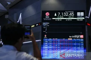 IHSG Pagi Ini Melemah Seiring Pasar Masih Cermati Perkembangan di Timur Tengah
