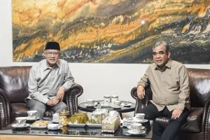 Ketua MPR RI dan Ketum Muhammadiyah Bahas Dinamika Geopolitik Global
