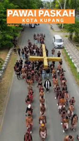 Pawai Paskah Kupang Sangat Menarik Dijadikan Daya Tarik Wisata