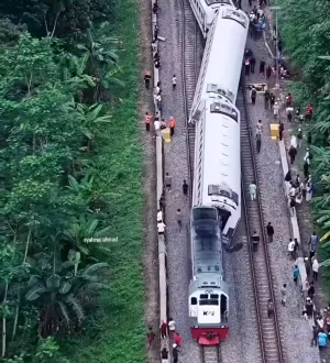 Sejumlah Kereta Harus Molor di Perjalanan Dampak Anjloknya KA Bangunkarta di Bumiayu