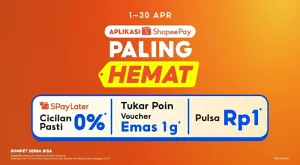 Strategi Hemat Pasca-Ramadan: ShopeePay Tawarkan Cicilan 0% Sepanjang April