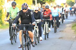 Wali Kota Aminuddin Serukan Hemat Energi, ASN Pakai Sepeda Selasa dan Kamis.