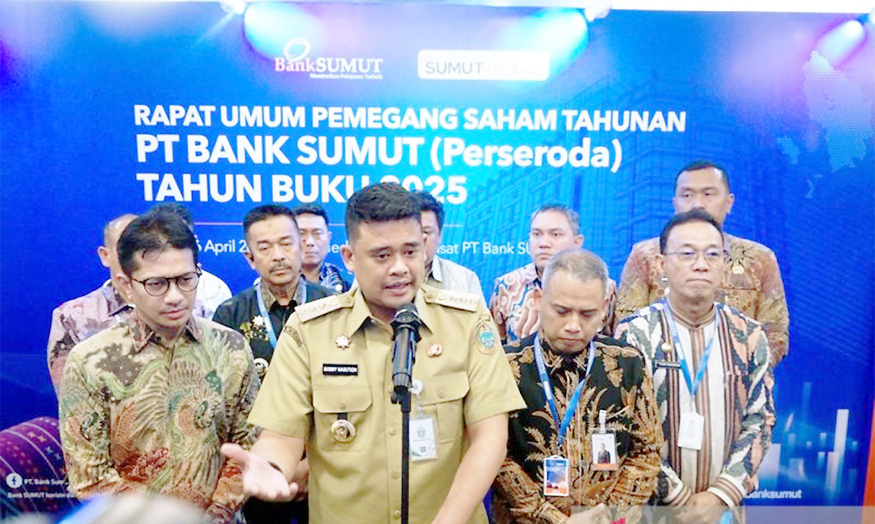 Gubernur Bobby Nasution Targetkan Modal Inti Bank Sumut Tembus Rp6 Triliun untuk Masuk Kategori KBMI 2