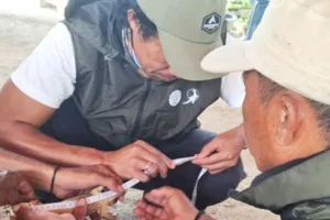 BBKSDA NTT Lepasliarkan Anak Komodo yang Masuk Pemukiman Warga