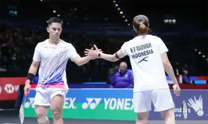 Jantung Mau Copot, Amri/Nita Singkirkan Jepang Lewat Drama Skor Afrika