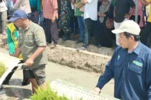 Pemkab Maluku Tengah Buka Irigasi Samal Dukung Musim Tanam