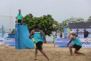 Wakil Indonesia Bintang/Sofyan Menuju ke Perebutan Peringkat Ketiga AVC Beach Tour Raja Ampat
