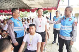Seleksi Akpol Jateng 2026: Wakapolda Pantau Tes Kesehatan Tahap I Gelombang Kedua