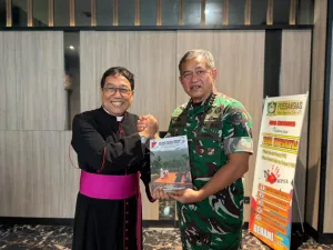 KSAD Dukung Pelayanan Keuskupan TNI-Polri