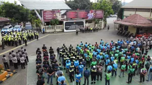 Polres Pelabuhan Tanjung Priok Gelar Simulasi Sispam Mako, Antisipasi Gangguan Kamtibmas