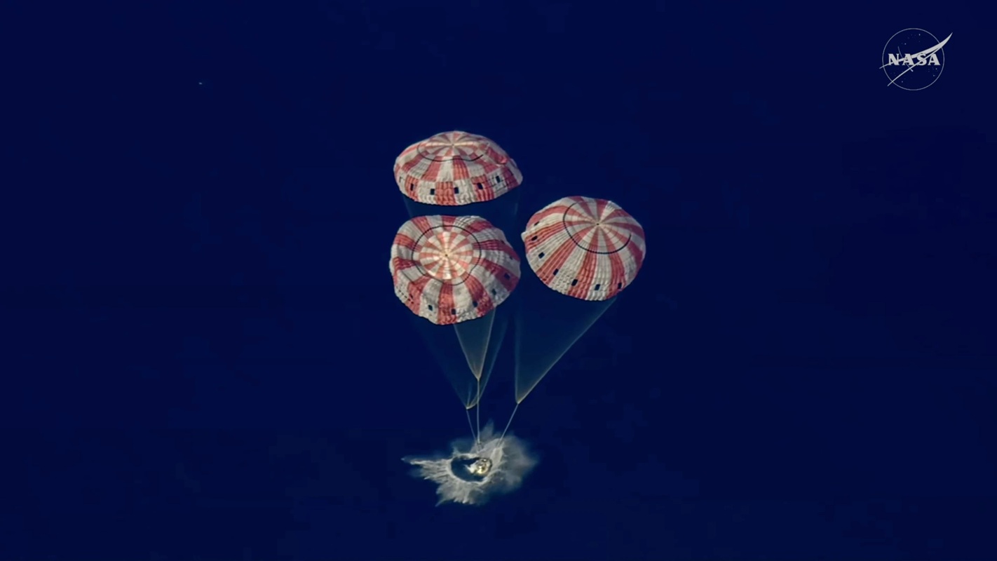 Empat Astronot Artemis II Mendarat dengan Selamat di Samudra Pasifik