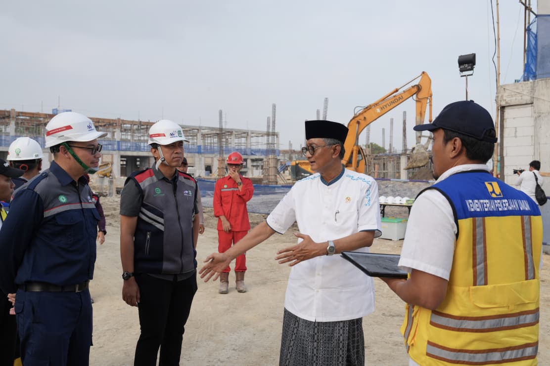 Tinjau Pembangunan Sekolah Rakyat Tahap II di Sampang, Menteri PU Tekankan Percepatan dan Kualitas