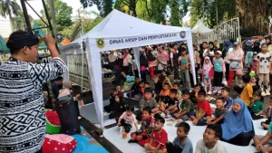 Pemkab Bogor: Mobil Perpustakaan Keliling Dorong Budaya Baca di CFD Cibinong  