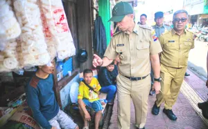 Pemkot Bogor Tata dan Tertibkan PKL di Kawasan Surya Kencana