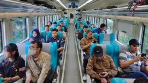 Penumpang Kereta Api Pangandaran Alami Kenaikan