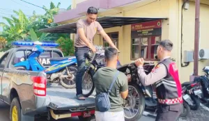 Amankan Puluhan Motor, Polres Probolinggo Bubarkan Balap Liar